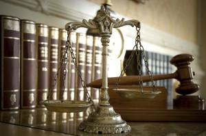 Scales of Justice and Judge`s gavel